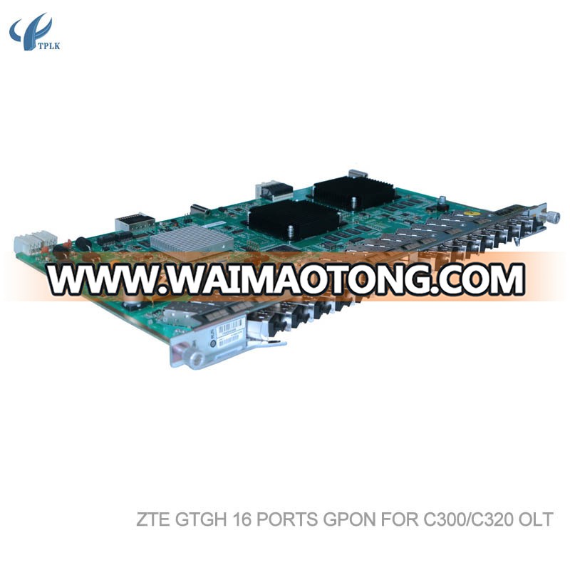 2017 Huawei New Products SFP OLT 16 ports GPON GTGH board with 16 C++ modules for zte zxa10 c320 C300 olt