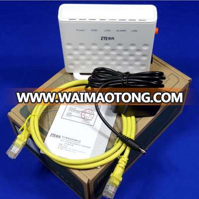 2017 Hot New Products Original new ZTE ZXA10 F401 EPON ONU ONT With Single Lan Port Apply to FTTH Modes,English interface